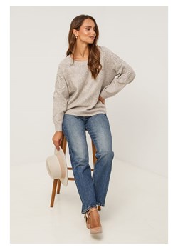 Soft Cashmere Sweter w kolorze szarobrązowym ze sklepu Limango Polska w kategorii Swetry damskie - zdjęcie 188701919