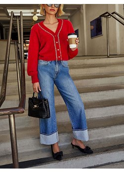 LA Angels Kardigan w kolorze czerwonym ze sklepu Limango Polska w kategorii Swetry damskie - zdjęcie 188702039