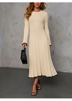 LA Angels Sukienka dzianinowa w kolorze kremowym ze sklepu Limango Polska w kategorii Sukienki - zdjęcie 188702137