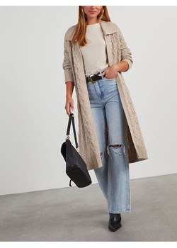 LA Angels Kardigan w kolorze beżowym ze sklepu Limango Polska w kategorii Swetry damskie - zdjęcie 188703766