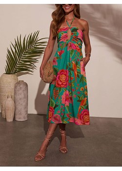 LA Angels Sukienka w kolorze zielono-różowym ze sklepu Limango Polska w kategorii Sukienki - zdjęcie 188705777