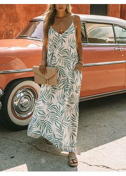 LA Angels Sukienka w kolorze kremowo-zielonym ze sklepu Limango Polska w kategorii Sukienki - zdjęcie 188706045