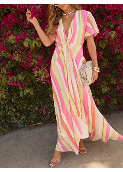 LA Angels Sukienka w kolorze różowo-beżowym ze sklepu Limango Polska w kategorii Sukienki - zdjęcie 188706358