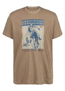 Herrlicher Koszulka w kolorze jasnobrązowym ze sklepu Limango Polska w kategorii T-shirty męskie - zdjęcie 188707089