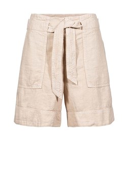 Herrlicher Lniane bermudy w kolorze beżowym ze sklepu Limango Polska w kategorii Szorty - zdjęcie 188707466