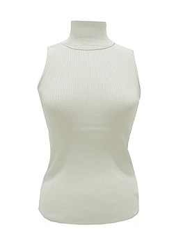 Herrlicher Bezrękawnik w kolorze kremowym ze sklepu Limango Polska w kategorii Swetry damskie - zdjęcie 188707505