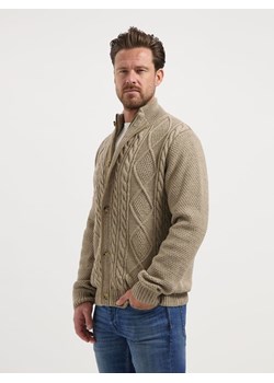 TRAVELIN' Kardigan w kolorze khaki ze sklepu Limango Polska w kategorii Swetry męskie - zdjęcie 188708035