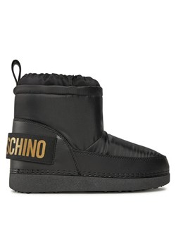 LOVE MOSCHINO Śniegowce JA24972G0HEB000A Czarny ze sklepu MODIVO w kategorii Śniegowce damskie - zdjęcie 188708879