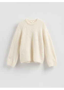 Reserved - Sweter z wełną alpaki - złamana biel ze sklepu Reserved w kategorii Swetry damskie - zdjęcie 188709739