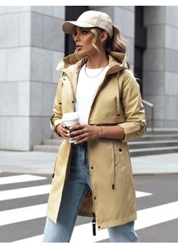 Kurtka przejściowa damska parka masełko NOCITO Dstreet TY4199 ze sklepu DSTREET.PL w kategorii Parki damskie - zdjęcie 188710919