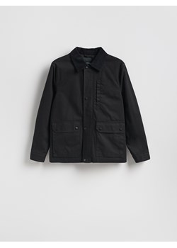Reserved - Kurtka z kołnierzem - czarny ze sklepu Reserved w kategorii Kurtki męskie - zdjęcie 188711156