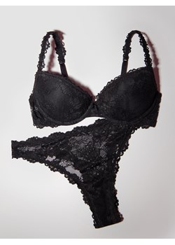 Reserved - Koronkowe majtki typu stringi - czarny ze sklepu Reserved w kategorii Majtki damskie - zdjęcie 188711275