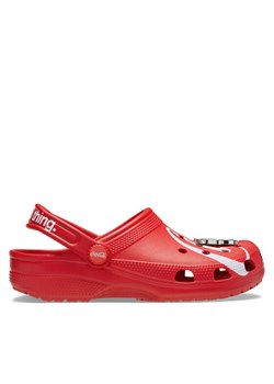 Klapki Crocs Classic Clog Coca-Cola 212129 Czerwony ze sklepu eobuwie.pl w kategorii Klapki męskie - zdjęcie 188711479