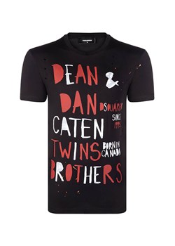 Dsquared² T-shirt w kolorze czarnym ze sklepu Limango Polska w kategorii T-shirty męskie - zdjęcie 188711818