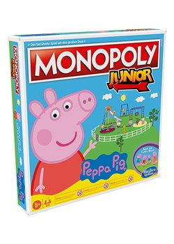 Peppa Pig Gra planszowa "Monopoly Junior: Świnka Peppa" - 5+ ze sklepu Limango Polska w kategorii Zabawki - zdjęcie 188711839