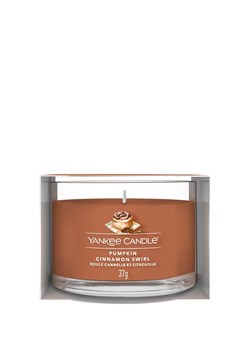 Yankee Candle Świeca zapachowa "Pumpkin Cinnamon Swirl" - 37 g ze sklepu Limango Polska w kategorii Świece i dyfuzory - zdjęcie 188711987