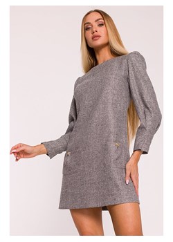 made of emotion Sukienka w kolorze szarym ze sklepu Limango Polska w kategorii Sukienki - zdjęcie 188712236
