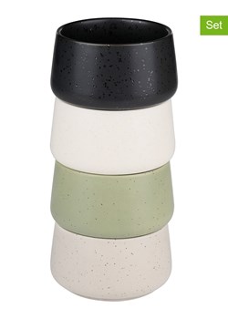 Alpina Miski (4 szt.) w kolorze czarnym, zielonym i kremowym do serwowania - Ø 9,4 cm ze sklepu Limango Polska w kategorii Naczynia - zdjęcie 188712799