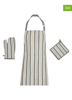 Sauter 3-częściowy zestaw w kolorze kremowo-zielonym ze sklepu Limango Polska w kategorii Ścierki kuchenne - zdjęcie 188712838