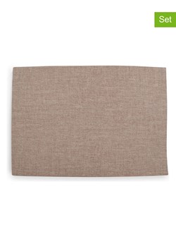 Salt and Pepper Podkładki stołowe (4 szt.) "Dinner" w kolorze beżowym - 30 x 43 cm ze sklepu Limango Polska w kategorii Podkładki na stół - zdjęcie 188712865