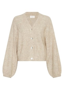 MOSS COPENHAGEN Kardigan "Hila Hope" w kolorze kremowym ze sklepu Limango Polska w kategorii Swetry damskie - zdjęcie 188713049