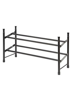 Compactor Regał w kolorze czarnym na buty - 62 x 35 x 23 cm ze sklepu Limango Polska w kategorii Szafy - zdjęcie 188713189