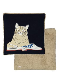 maryplaid Poduszka w kolorze czarno-kremowym ze sklepu Limango Polska w kategorii Poduszki dekoracyjne - zdjęcie 188713398