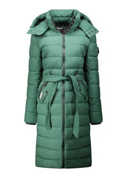 Geographical Norway Płaszcz zimowy "Cabima" w kolorze zielonym ze sklepu Limango Polska w kategorii Kurtki damskie - zdjęcie 188713566