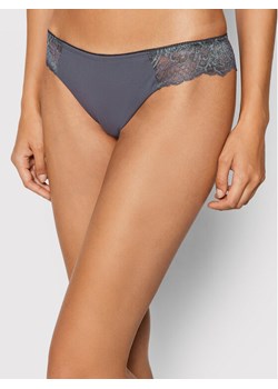 Triumph Figi brazylijskie Wild Peony Florale 10209603 Szary ze sklepu MODIVO w kategorii Majtki damskie - zdjęcie 188713839