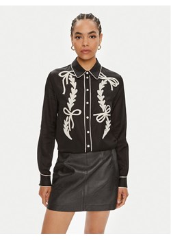 Pinko Koszula Chips Camicia 103474 A1XM Czarny Regular Fit ze sklepu MODIVO w kategorii Koszule damskie - zdjęcie 188713859