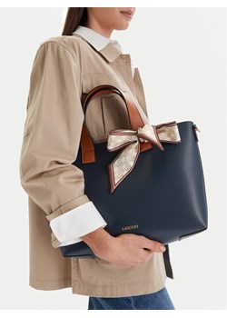 Lasocki Torebka CEO-LSK-K-038-06 Granatowy ze sklepu MODIVO w kategorii Kuferki - zdjęcie 188713898