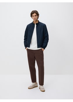 Reserved - Kurtka bomberka ze stójką - granatowy ze sklepu Reserved w kategorii Kurtki męskie - zdjęcie 188714825