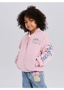 Sinsay - Kurtka bomberka z nadrukiem na plecach Pusheen the Cat - różowy ze sklepu Sinsay w kategorii Kurtki dziewczęce - zdjęcie 188715796