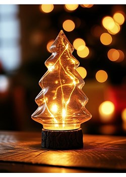 Sinsay - Świąteczna dekoracja LED w kształcie choinki - pomarańczowy ze sklepu Sinsay w kategorii Dekoracje bożonarodzeniowe - zdjęcie 188715837