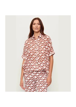MM Koszula BCHARIETE | Relaxed fit | z dodatkiem jedwabiu ze sklepu Gomez Fashion Store w kategorii Koszule damskie - zdjęcie 188715976