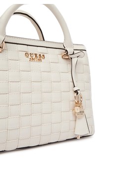 Torebka Guess Sandy HWWG84 18060 Écru ze sklepu eobuwie.pl w kategorii Kuferki - zdjęcie 188716535