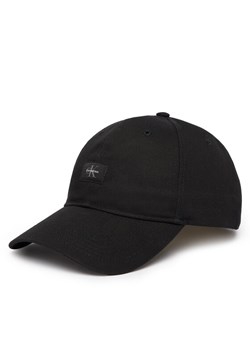 Czapka z daszkiem Calvin Klein Monologo Woven Patch Bb Cap LV04D5077G Czarny ze sklepu eobuwie.pl w kategorii Czapki z daszkiem męskie - zdjęcie 188716547