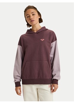 Roxy Bluza Essential Energy ERJFT05009 Bordowy Regular Fit ze sklepu MODIVO w kategorii Bluzy damskie - zdjęcie 188717395