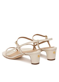 LAUREN RALPH LAUREN Sandały 802P00097004 Biały ze sklepu MODIVO w kategorii Sandały damskie - zdjęcie 188717425
