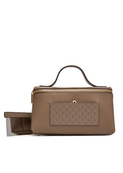 Calvin Klein Kosmetyczka Emblem Aop Beauty Case Giftset LV04F1102G Brązowy ze sklepu MODIVO w kategorii Kosmetyczki - zdjęcie 188717445