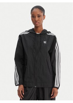adidas Wiatrówka Windbreaker GN2780 Czarny Loose Fit ze sklepu MODIVO w kategorii Kurtki damskie - zdjęcie 188717465