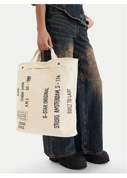 G-Star Raw Torebka EO-XC8537A Écru ze sklepu MODIVO w kategorii Torby Shopper bag - zdjęcie 188717557