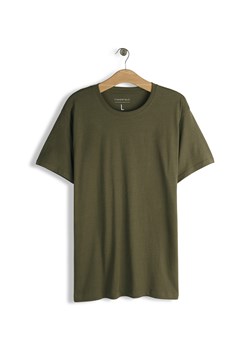 GATE T-shirt basic z bawełny slim fit S ze sklepu gateshop w kategorii T-shirty męskie - zdjęcie 188719069