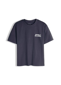 GATE Bawełniana koszulka z nadrukiem 7Y ze sklepu gateshop w kategorii T-shirty chłopięce - zdjęcie 188719349