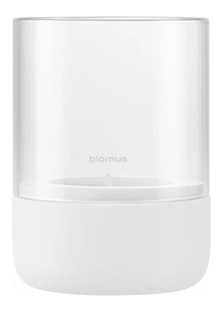 Blomus Świecznik "Calma" w kolorze białym - wys. 14 x Ø 15\0 cm ze sklepu Limango Polska w kategorii Świeczniki - zdjęcie 188719679