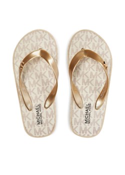 MICHAEL KORS KIDS Japonki MK100955 Złoty ze sklepu MODIVO w kategorii Klapki dziecięce - zdjęcie 188719866