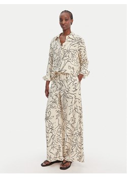 Seafolly Koszula Hothouse Flowers 55648-TO Écru Relaxed Fit ze sklepu MODIVO w kategorii Koszule damskie - zdjęcie 188719915