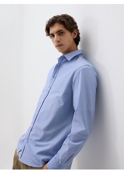 Reserved - Koszula regular fit w paski - jasnoniebieski ze sklepu Reserved w kategorii Koszule męskie - zdjęcie 188720308