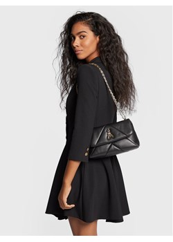 Torebka Patrizia Pepe CB0084/L006-K103 Czarny ze sklepu eobuwie.pl w kategorii Kopertówki - zdjęcie 188720399