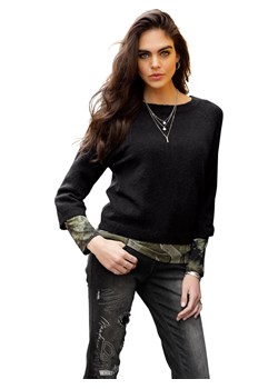 Heine Sweter w kolorze czarnym ze sklepu Limango Polska w kategorii Swetry damskie - zdjęcie 188721058